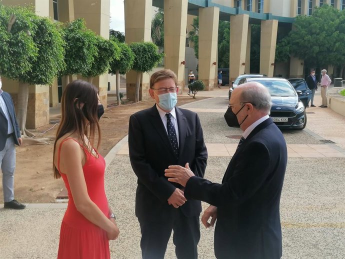 Ximo Puig en la conselleria d'Innovació, a Alacant