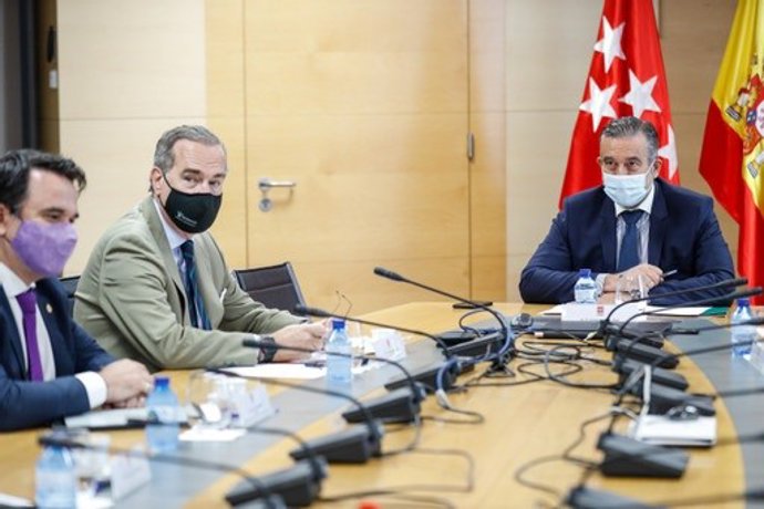 El consejero de Presidencia, Justicia e Interior de la Comunidad de Madrid, Enrique López