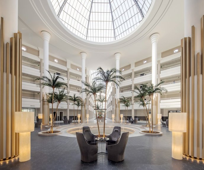 Cúpula del hotel Ilunion Alcora