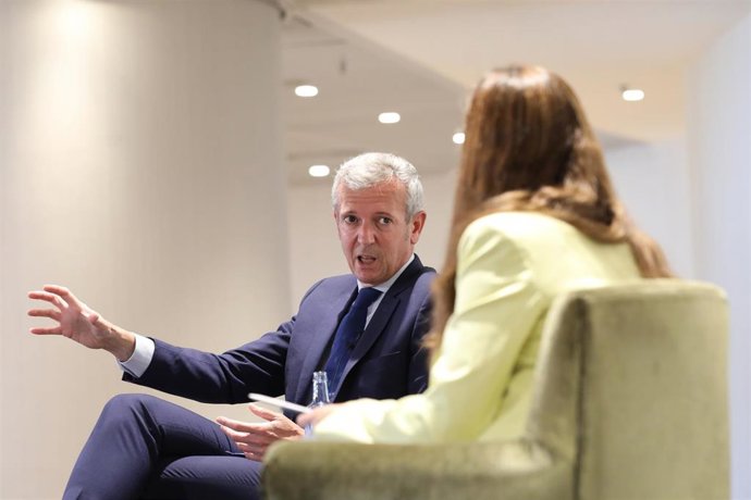 El vicepresidente primero de la Xunta y presidente del PP de Pontevedra, Alfonso Rueda.