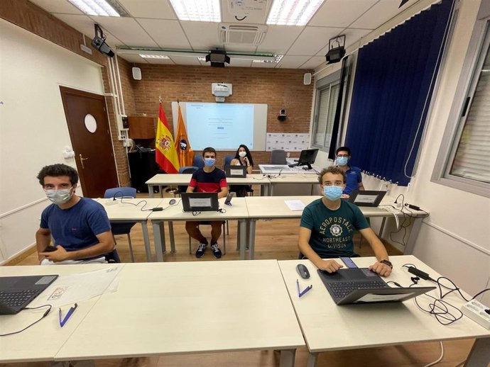 Aula de la Facultad de Económicas de la UMA