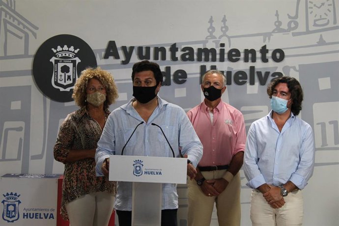 El portavoz del PP en el Ayuntamiento de Huelva, Jaime Pérez.