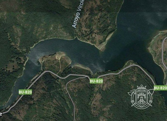 Mapa del lugar del rescate