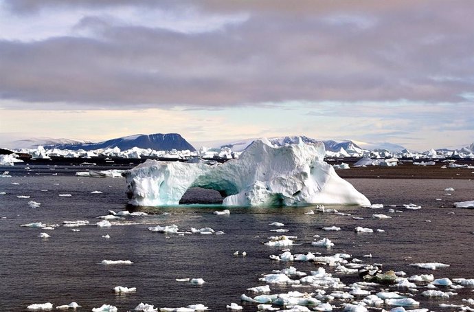Icebergs en el Ártico