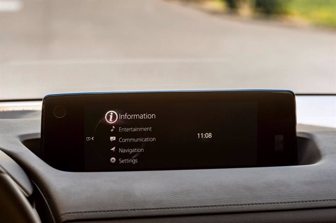 Panel de actualización del Mazda Connect