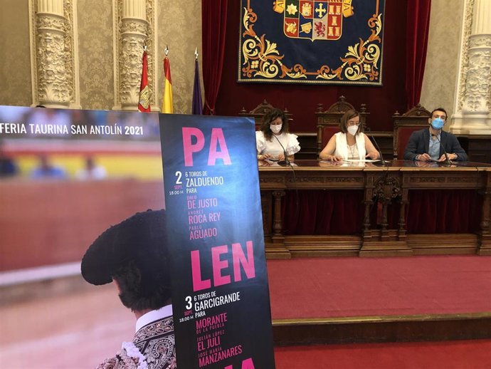 Presentación de carteles de la Feria Taurina de San Antolín 2021.