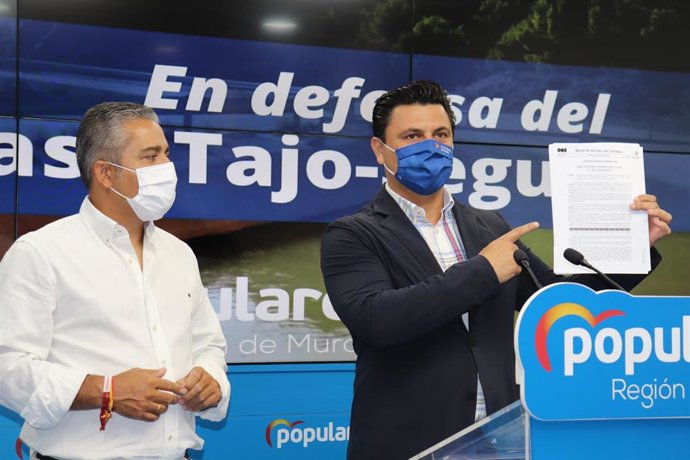 José Miguel Luengo y Jesús Cano, en la rueda de prensa