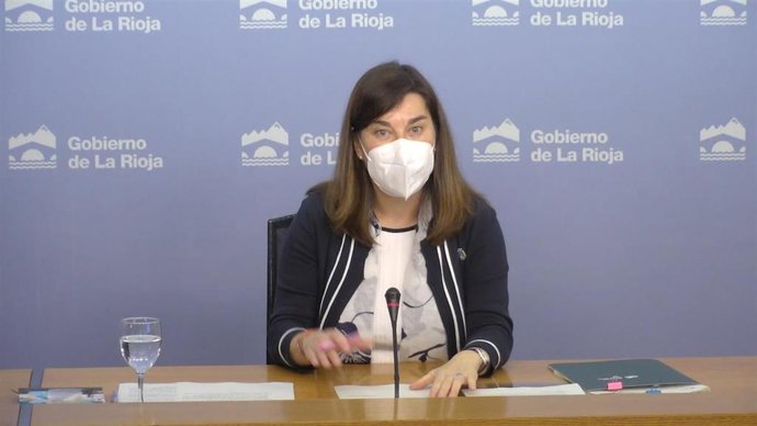 Archivo - La consejera de Salud del Gobierno de La Rioja, Sara Alba.