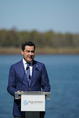 Juanma Moreno, este miércoles en Huelva