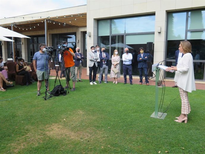 La portavoz del Grupo Popular, Cuca Gamarra