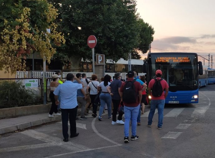 Lanzadera entre Empalme y Burjassot