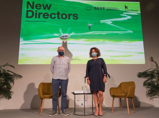 José Luis Rebordinos eta Ainhoa Arruabarrena.