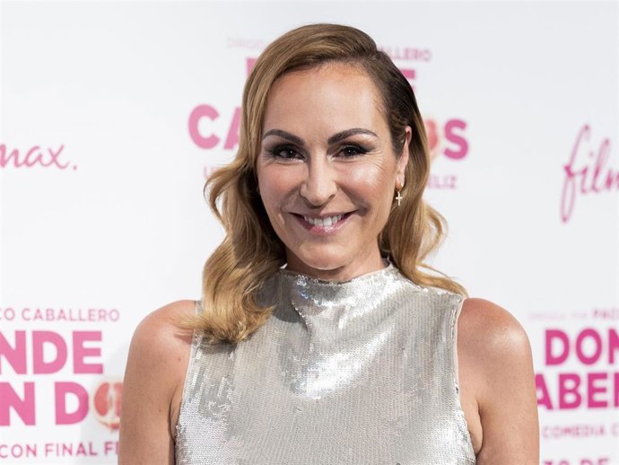 Ana Milan attends the 'Donde Caben Dos' premiere at Palacio de la Prensa Cinema in Madrid