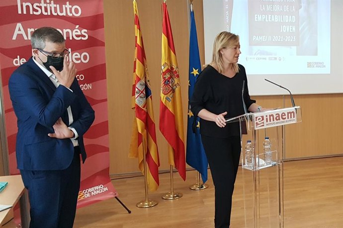 La consejera de Economía, Planificación y Empleo del Gobierno de Aragón, Marta Gastón.Zara