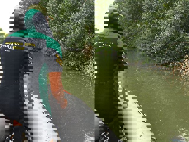  Geas de la guardia civil en La Rioja localizan en el río Ebro el cuerpo sin vida  del hombre de 39 años desaparecido en Ollauri (La Rioja) 