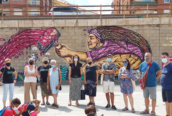 Russafa luce cuatro nuevos murales para visibilizar los Objetivos de Desarrollo Sostenible