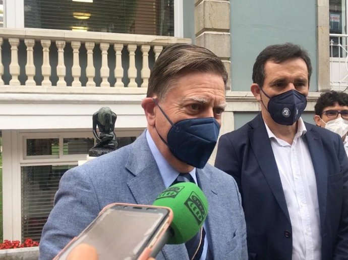 El alcalde de Oviedo, Alfredo Canteli