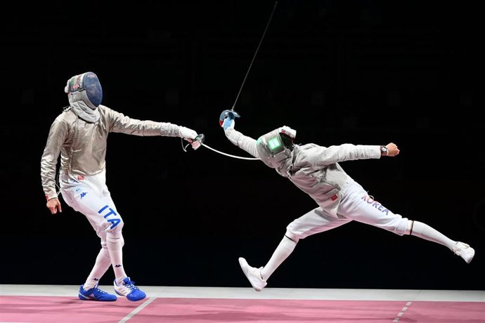 Luigi Samele y Kim Junghwan