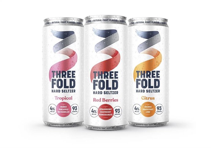 Hard seltzer Three Fold