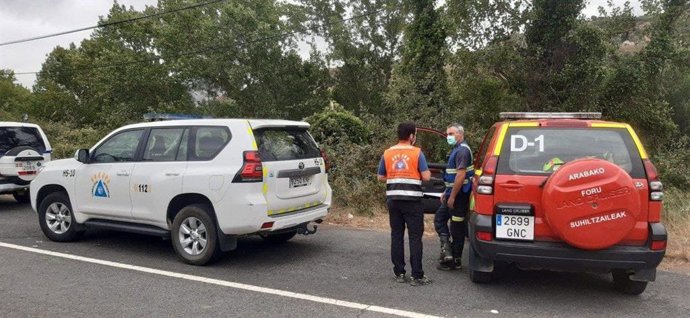 Operativo de búsqueda del hombre desaparecido en Ollauri (La Rioja)