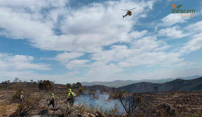 Incendio en Liétor (Albacete)