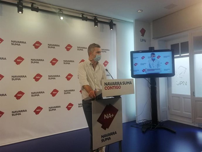 Jorge Esparza, parlamentario de Navarra Suma