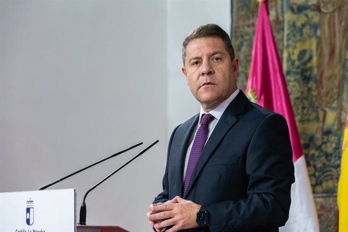 El presidente de C-LM, Emiliano García-Page,