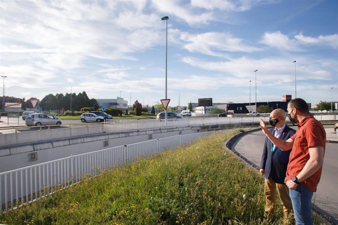 Archivo - El Gobierno invertirá este año 1,29 millones en transformar el nudo de Berriozar en una glorieta regulada por semáforos 