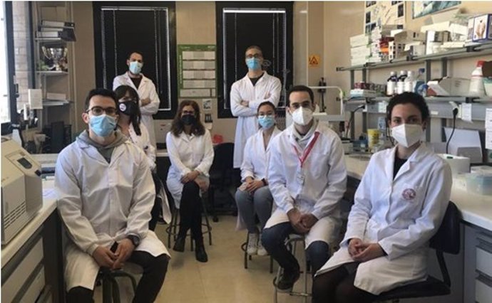 Miembros del grupo Biomembranas, del departamento de Bioquímica y Biología Molecular A.