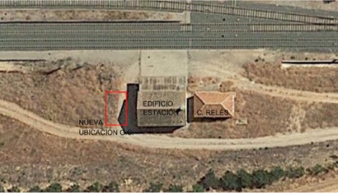 Archivo - Adif adjudica la construcción de un nuevo gabinete de circulación junto a la estación de Píñar (Granada)