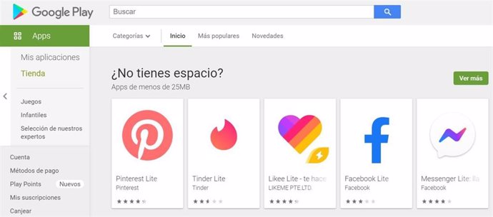 Tienda Play Store