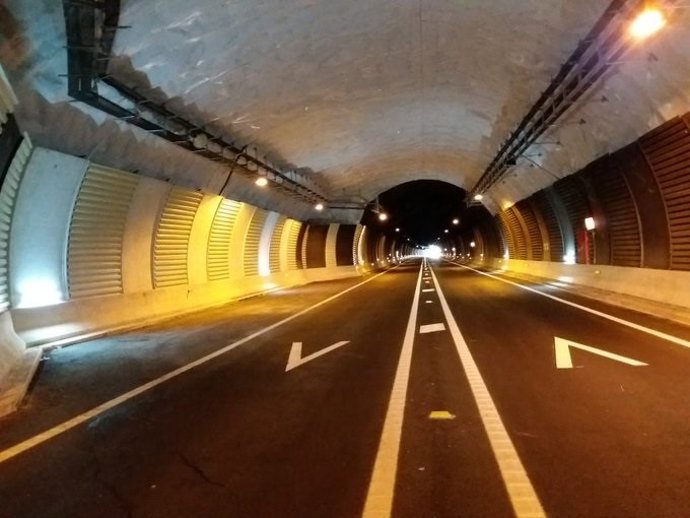 Archivo - Imagen del túnel de Belate