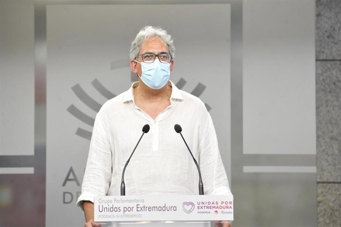 El diputado de Unidas por Extremadura en la Asamblea Joaquín Macías