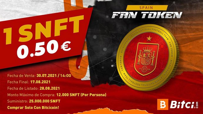 La RFEF lanza este viernes la moneda digital de la Selección Española.