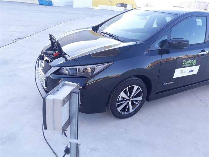 Archivo - Coche eléctrico. 