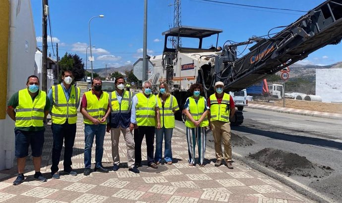 La Juna finaliza las obras de la travesía de Ventas de Zafarraya (Granada)