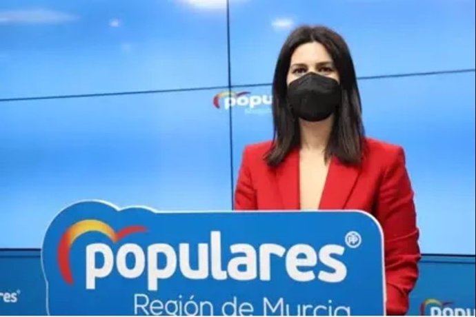 La portavoz del PP de la Región de Murcia, Miriam Guardiola
