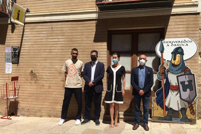 El programa de prácticas para estudiantes extranjeros Unita Rural se ha presentado en Daroca