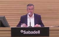 González-Bueno ve sólidos los resultados del Sabadell y "prudente" la propuesta de dividendo