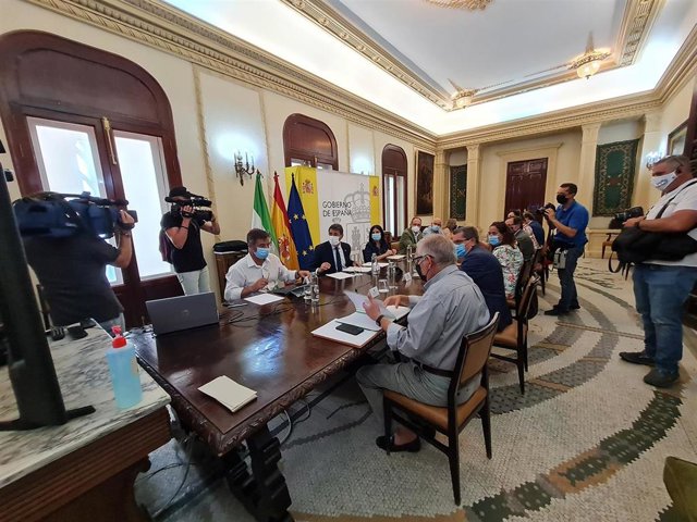 Reunión de la Comisión Mixta para el seguimiento de las conducciones de la presa de Rules-Béznar