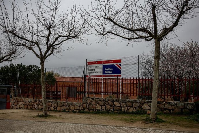 Archivo - Imagen de un Instituto de Educación Secundaria (IES) en Colmenarejo (Madrid)