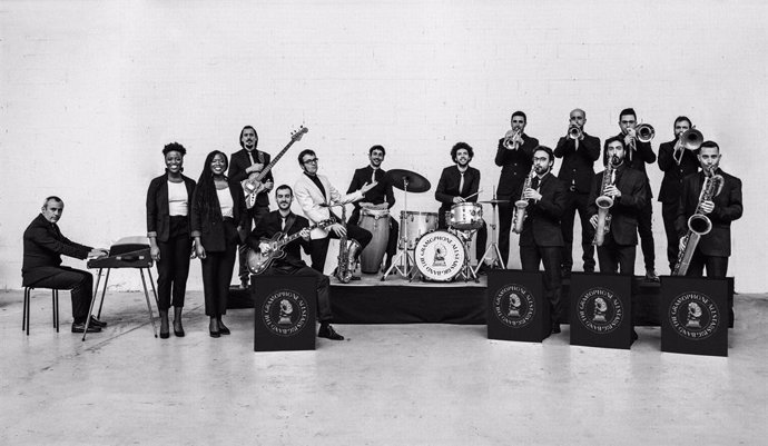 Archivo - Arxiu - El grup The Gramaphone Allstars Big Band