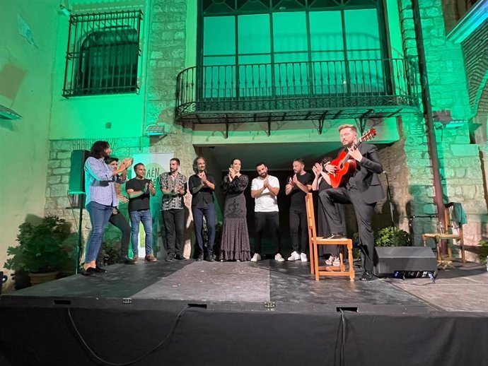 Imagen de archivo de una de las actuaciones de las Veladas Flamencas Jaén Auténtica'
