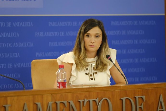 La portavoz adjunta del PSOE-A en el Parlamento andaluz, María Márquez