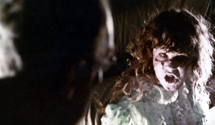 Linda Blair en El Exorcista