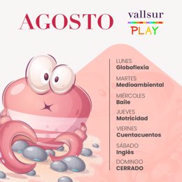 Programación Vallsur Play Agosto