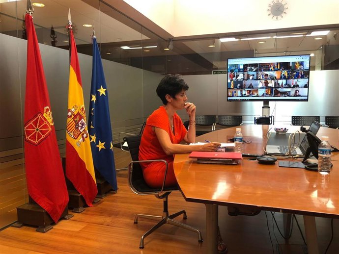 La consejera Elma Saiz,