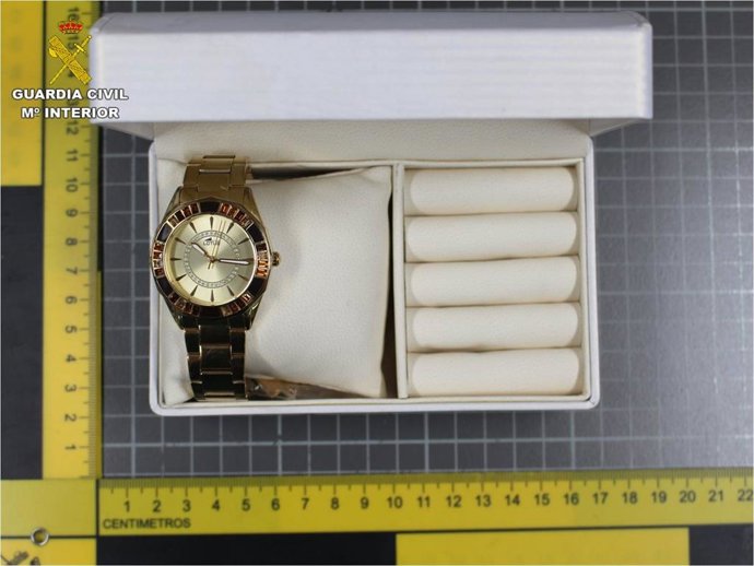 Reloj intervenido tras el robo