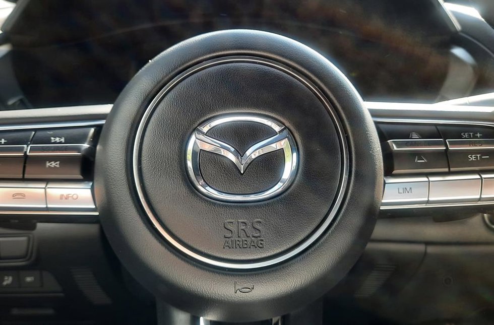 Archivo - Logo de Mazda.
