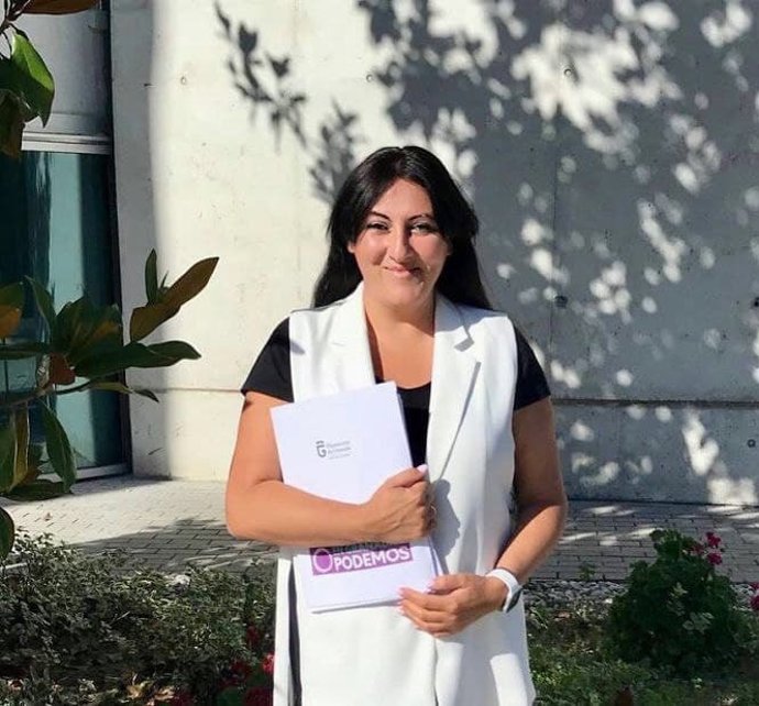 La secretaria de Acción Institucional de Podemos Andalucía, Alejandra Durán.
